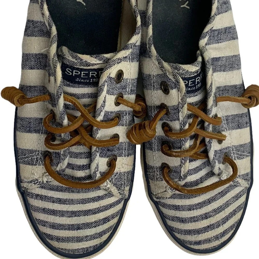 Sperry Top-Sider Seacoast Multi Stripe Fashion Sneakers Women's Size 6.5